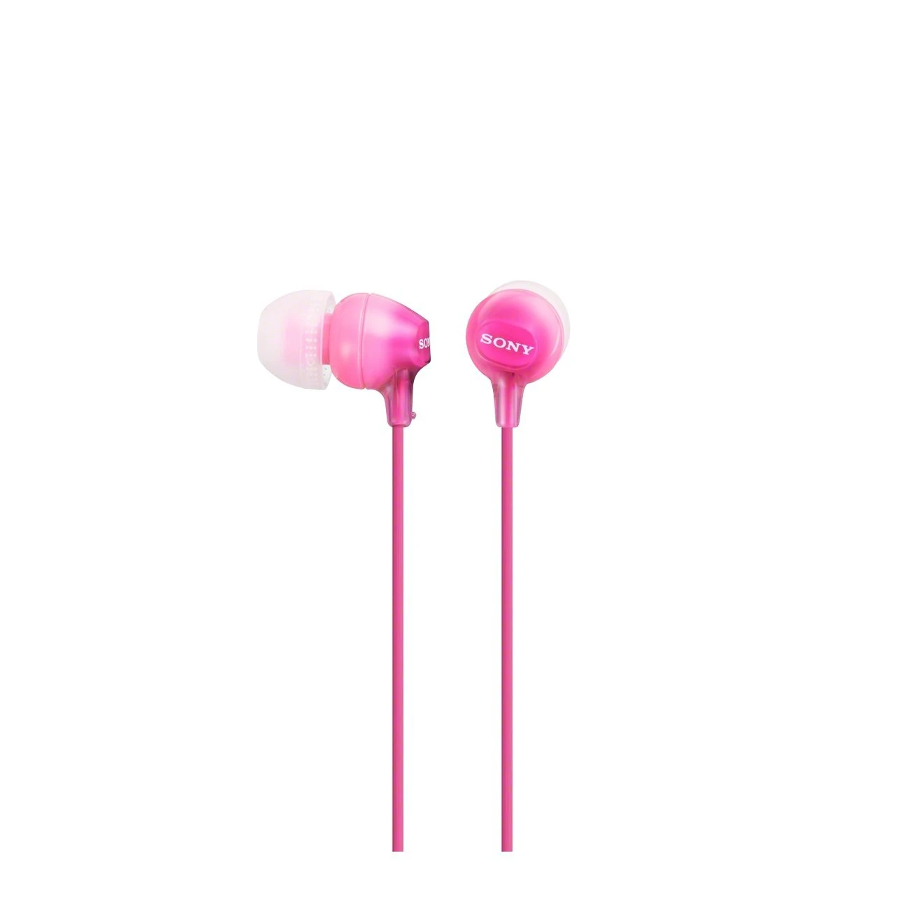 Sony MDR-EX15LP Wired In-Ear Headphones, Pink (without microphone)