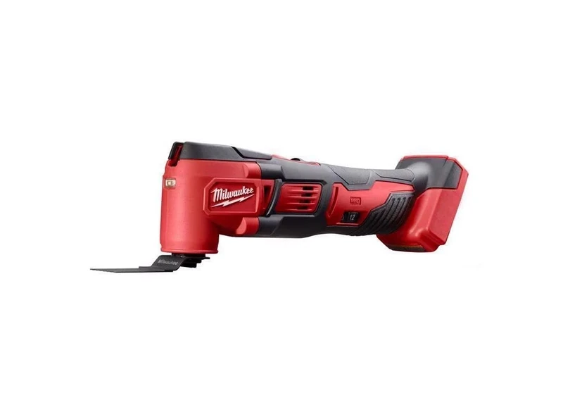 Milwaukee 4933446203 M18 18V Lithium Ion Cordless 18,000 OPM Orbiting Multi Tool with Woodcutting Blades and Sanding Pad with Sheets Included (Battery Not Included, Power Tool Only)