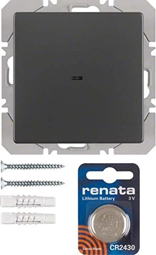 Hager Taster Usbquicklink SM Mousing Surface in Anthracite