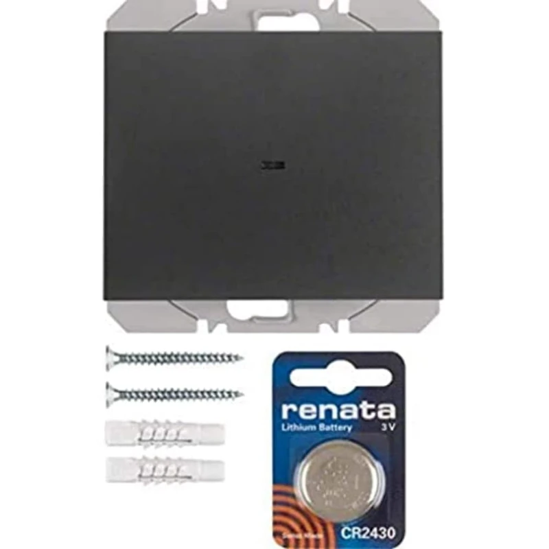 Hager – Push Button Surface Simple usbquicklink SM K1 Anthracite
