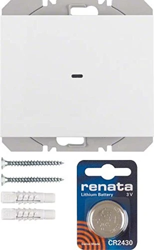 Hager Taster Mousing Surface Usbquicklink K1 White Polar Shine