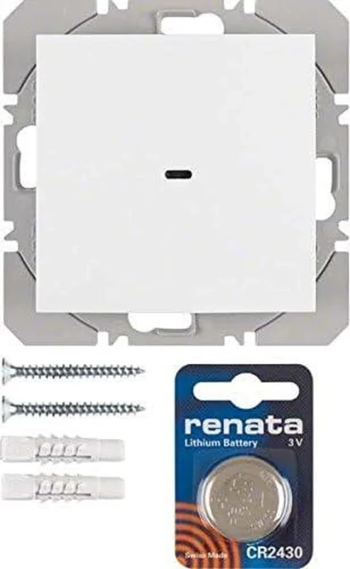 Hager – Push Button Surface Simple usbquicklink Without B Polar White Brightness