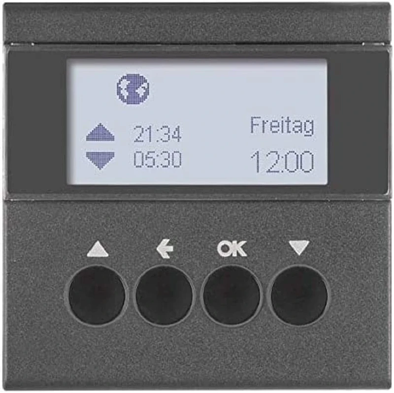 Hager - Timer Shutter am Without b Anthracite