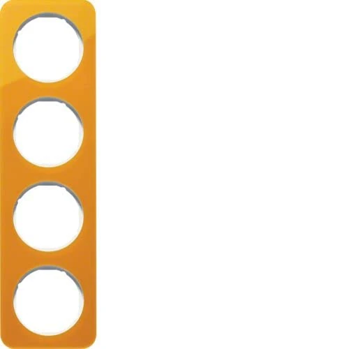 Hager 10142339 Orange Acrylic Light Switch – Light Switches (Orange, Acrylic, 294.2 mm, 81.2 mm, 1 Piece(s))