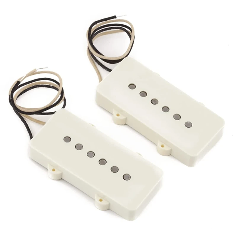 Fender Pure Vintage '65 Jazzmaster® Pickup Set, Vintage White (2)