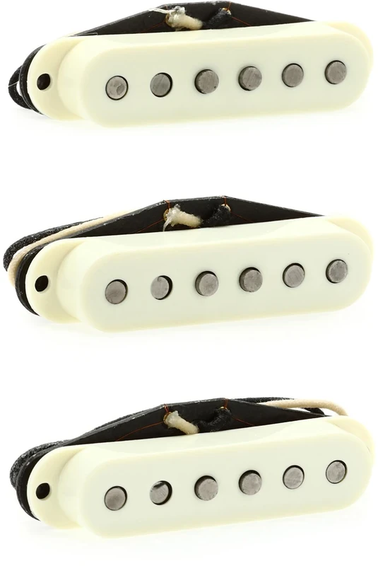 Fender Pure Vintage '59 Strat Pickup Set - Vintage White