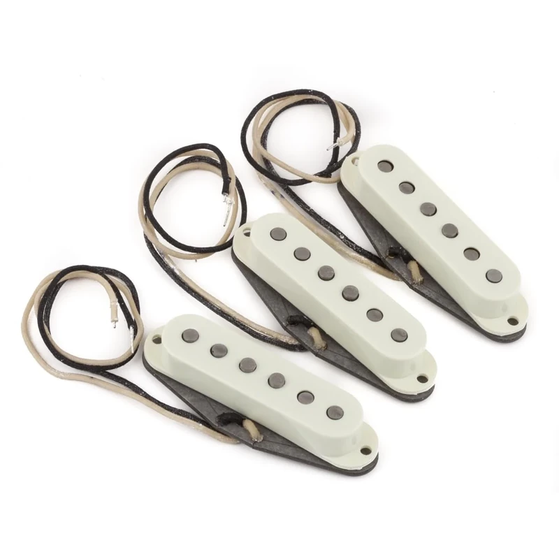 Fender Pure Vintage '65 Strat® Pickup Set, Vintage White (3)