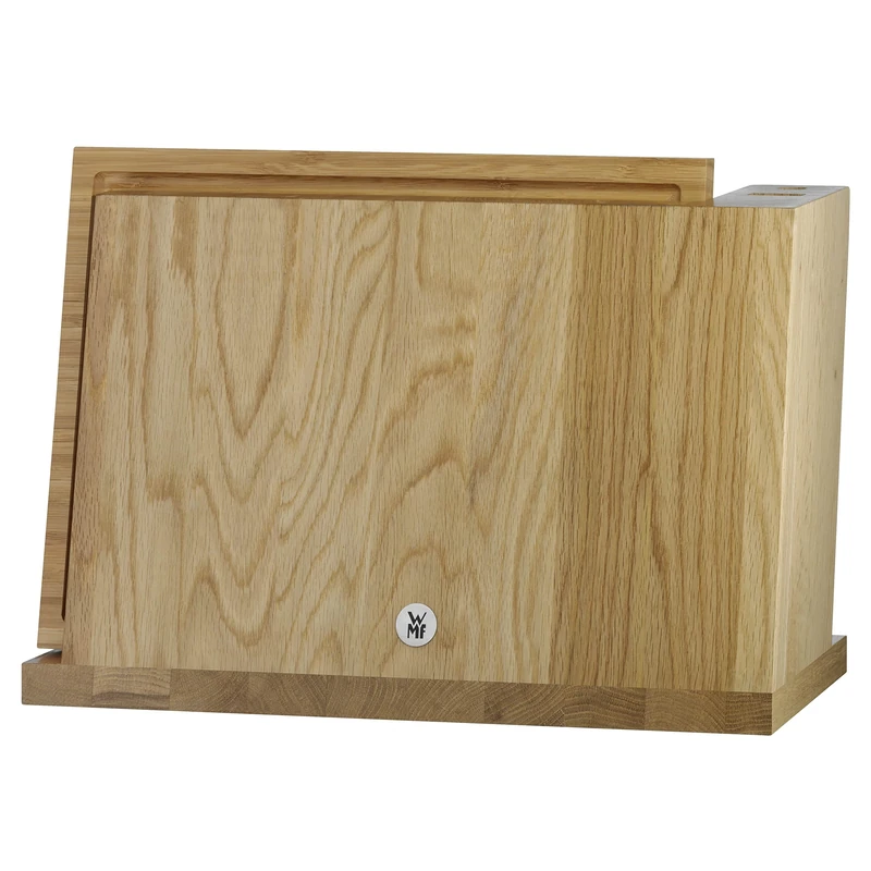 WMF Oak Empty Magnetic Knife Block - Beige Kitchen Storage