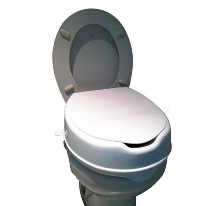 Toilet Lift, with Lid, Height 10 cm, Comfortable