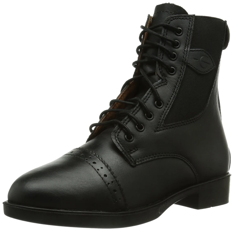 Covalliero Monaco Riding Half Boots - Black, Size 35