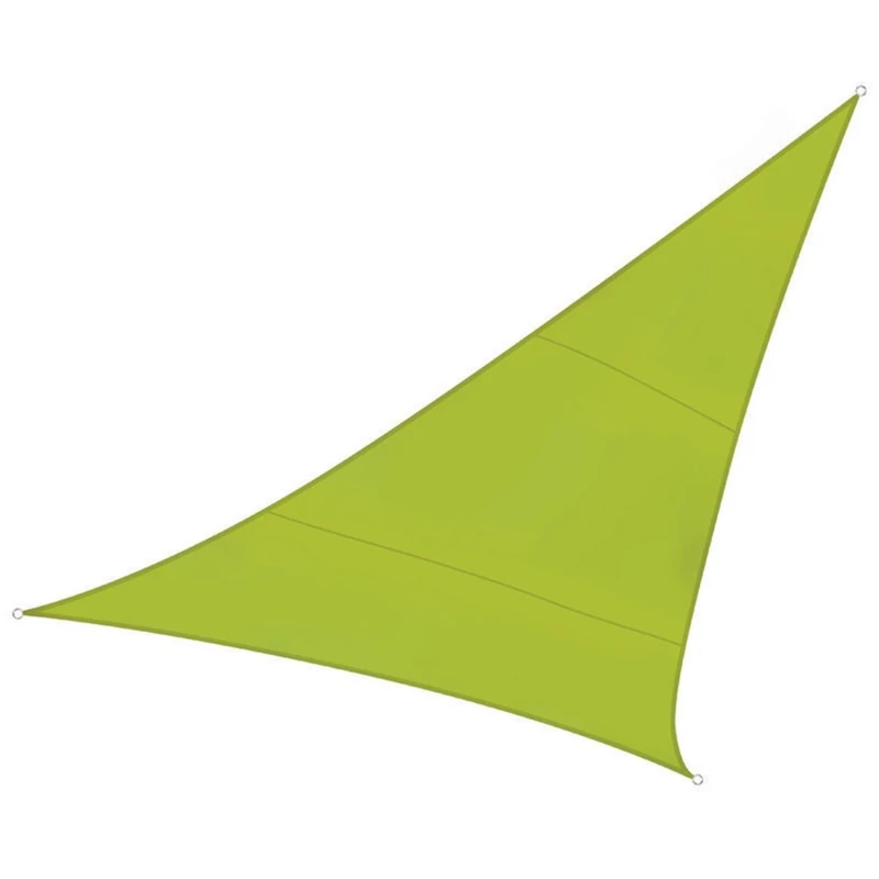 PEREL 5 x 5 x 5 m Triangle Shade Sail - Lime green