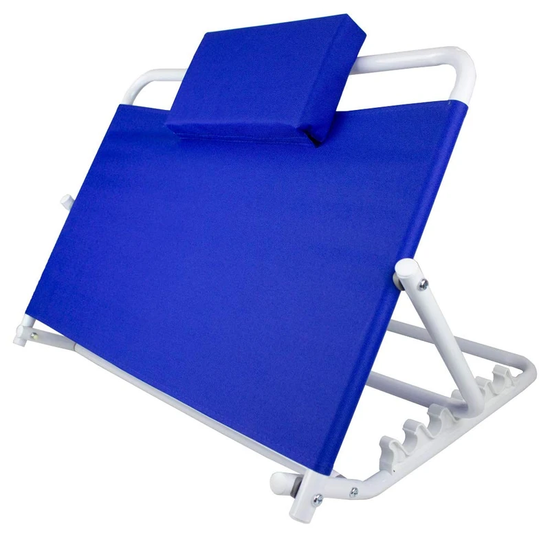 MOBICLINIC Bed Backrest, Adjustable, Blue