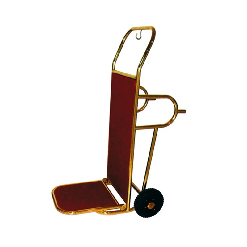 Garcia de Pou Brass Deluxe Luggage Trolley, 120 x 58 x 83 cm - Image 1