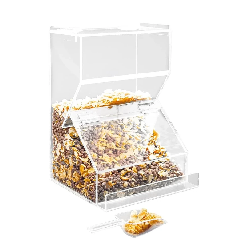 Garcia de Pou Acrylic Dispenser for Cereals Breakfast, 25.5 x 20.5 x 36 cm