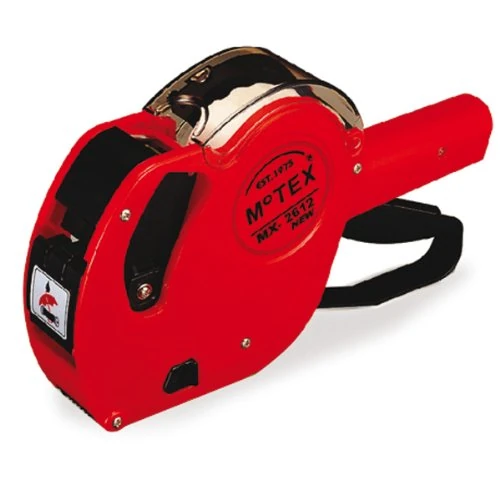 Alphanumeric Labeling Machine 2 Lines 10+10 25,5X6X16 Cm Red Plastic - 1 Units