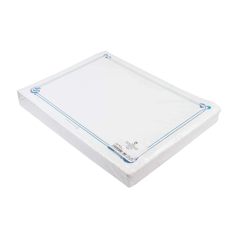 Table Mats "Maxim" Navy Blue & Sky Blue 48 Gsm 31X43 Cm White Cellulose - 500 Units
