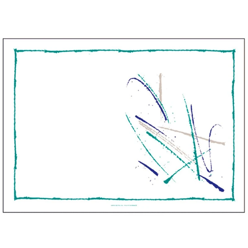 Table Mats "Volare" 48 Gsm 35X50 Cm White Cellulose - 500 Units