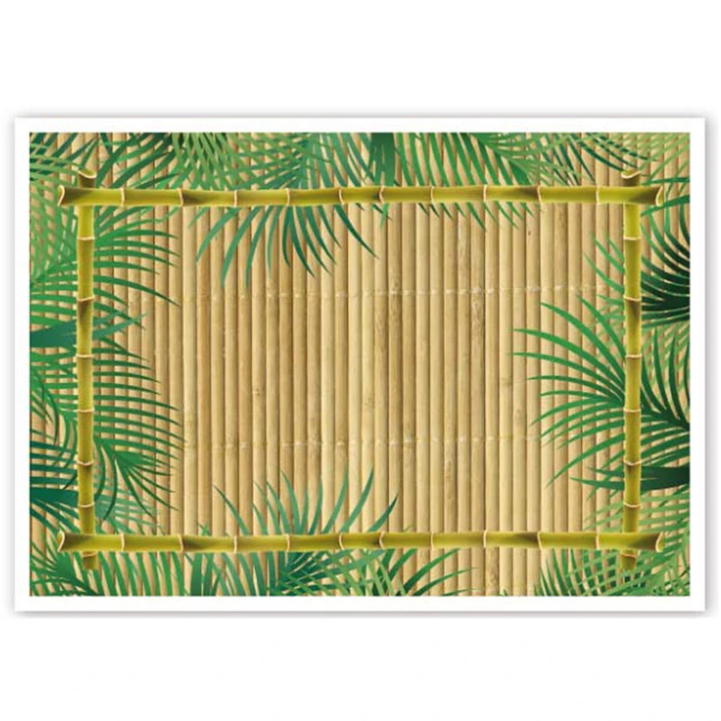 Table Mats Offset "Palms" 70 Gsm 31X43 Cm Cuatricromía Litos - 500 Units - Image 1