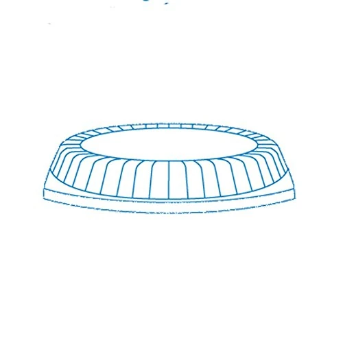 Lid For Tray - Item 103.82 23X18X4 Cm Clear Ps - 125 Units