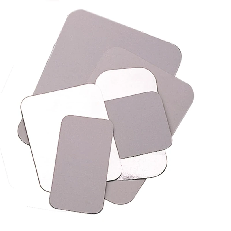 Lids For Item 135.73 24,8X17,9 Cm White Aluminium - 100 Units - Image 1