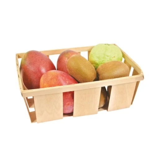 Baskets 26X12,5X4 Cm Natural Wooden - 20 Units