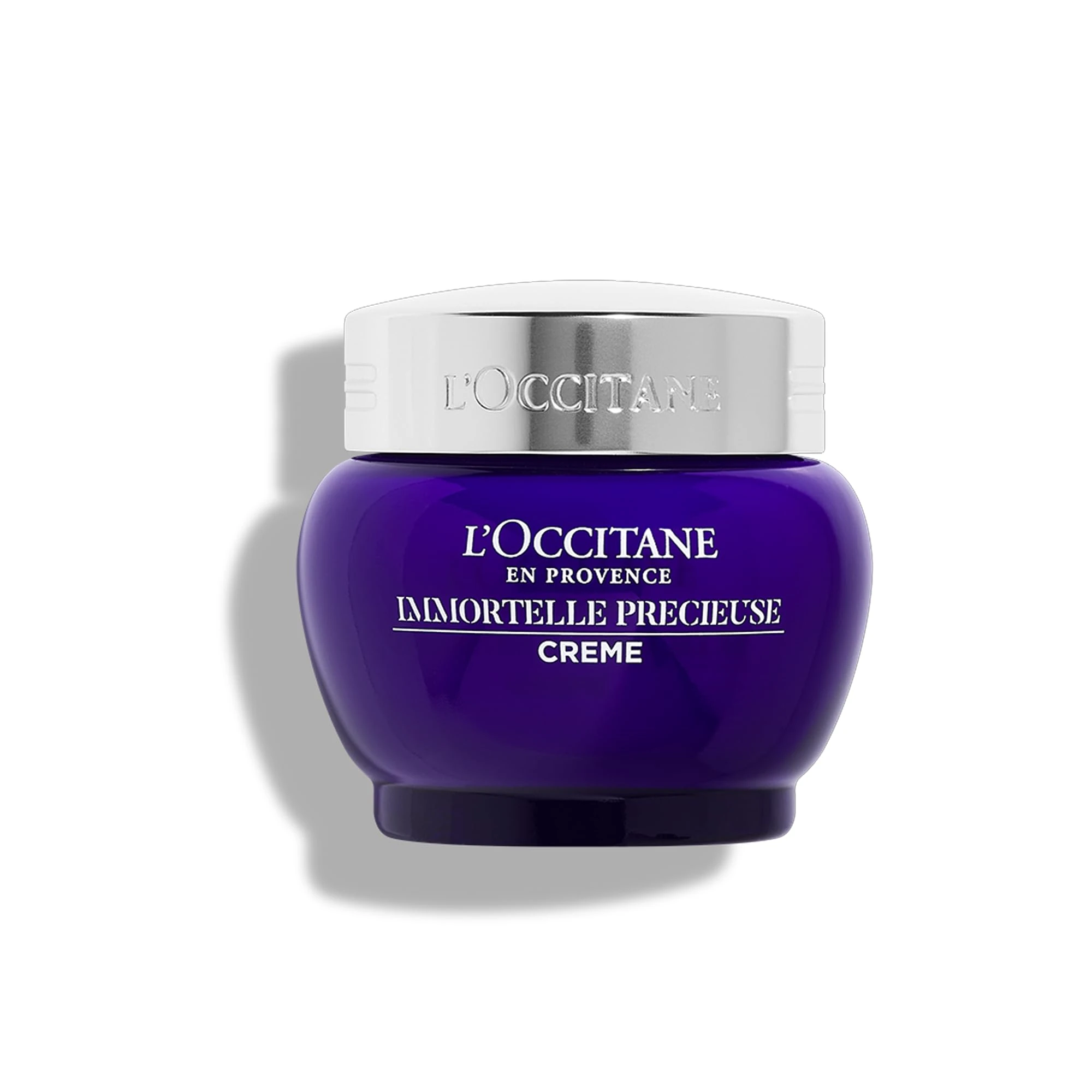 L'OCCITANE Immortelle Precious Cream 50ml, Anti-Ageing Face Moisturiser with Hyaluronic Acid, Premium & Clean Beauty Skincare for All Skin Types
