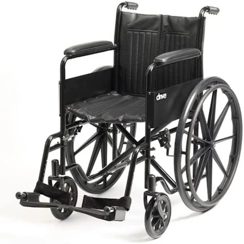 Drive Devilbiss Steel Self-Propelled Wheelchair with Stylish Mag-Wheels
