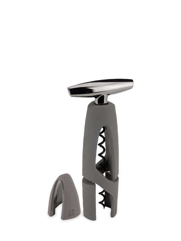 Peugeot - Altar Corkscrew - Continuous Turn Manual Bottle Opener with Foil-Cutter, Basalt, 17.5 cm