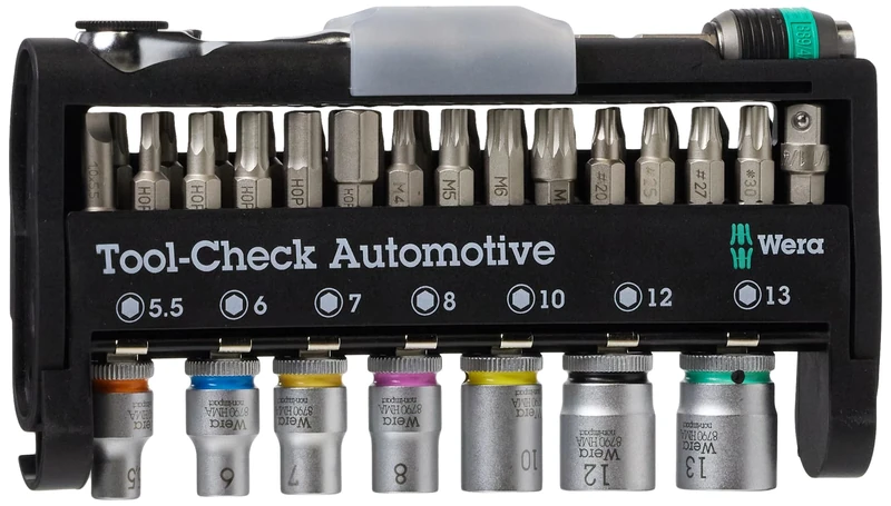 Wera 05200995001 "Tool-Check Automotive" 1 Fastening Clip - Silver