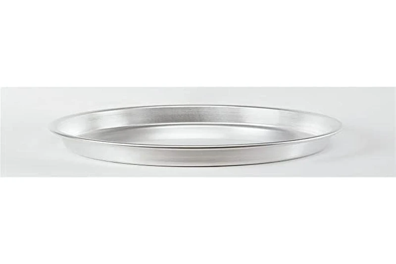 Pentole Agnelli Pastry & Pizza Line Heavy Round Pizza Sheet with Rim, Diameter 50 Cm.
