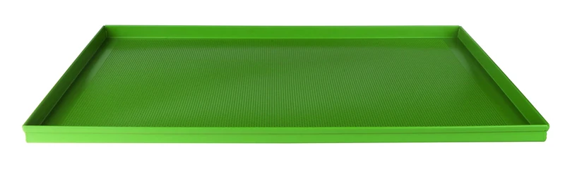 Pentole Agnelli COSA49/2MFV60 Pasticceria e Pastry & Pizza Line Non Stick Green Rectangular Pan, Dimension 60 x 40 x 2 Cm, Aluminium