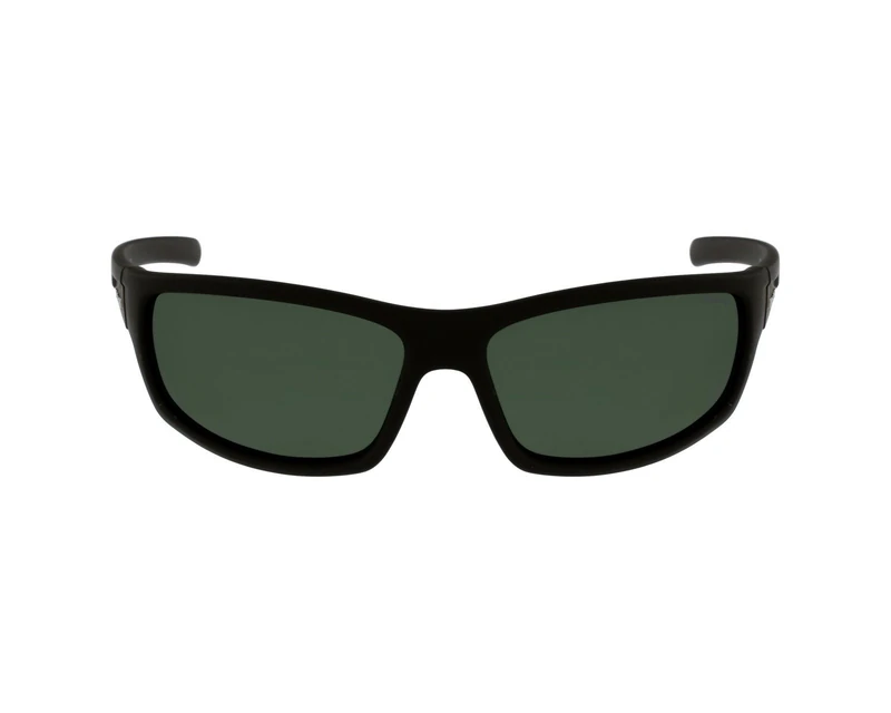 Polaroid P8411 Men's Polarized Sunglasses - Black/Green 63mm - Image 1