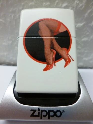 Zippo Sexy Girl Red Shoes Lighter - Image 1