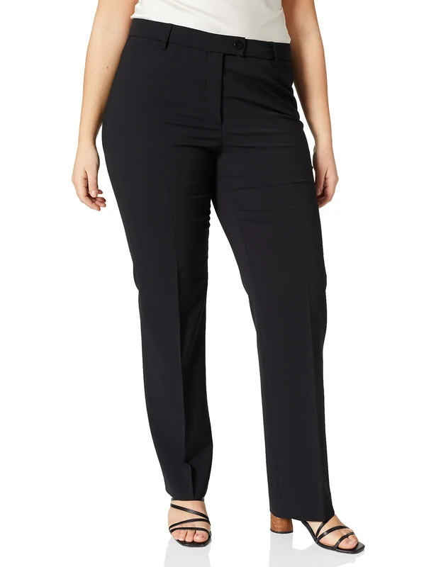 Atelier GARDEUR Women's Dora Trousers, Black (Black 099), 16
