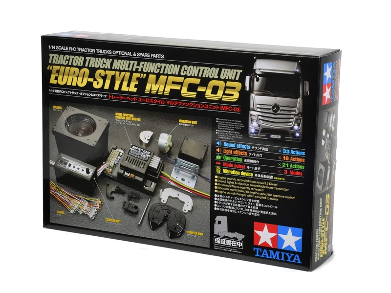 Tamiya 56523 UNITE MFC-03 EURO STYLE Remote Controlled Model, No Entered