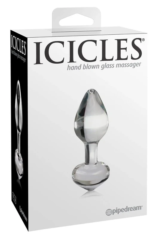 Pipedream Icicles No. 44 - Clear Decorative Icicles - Image 1