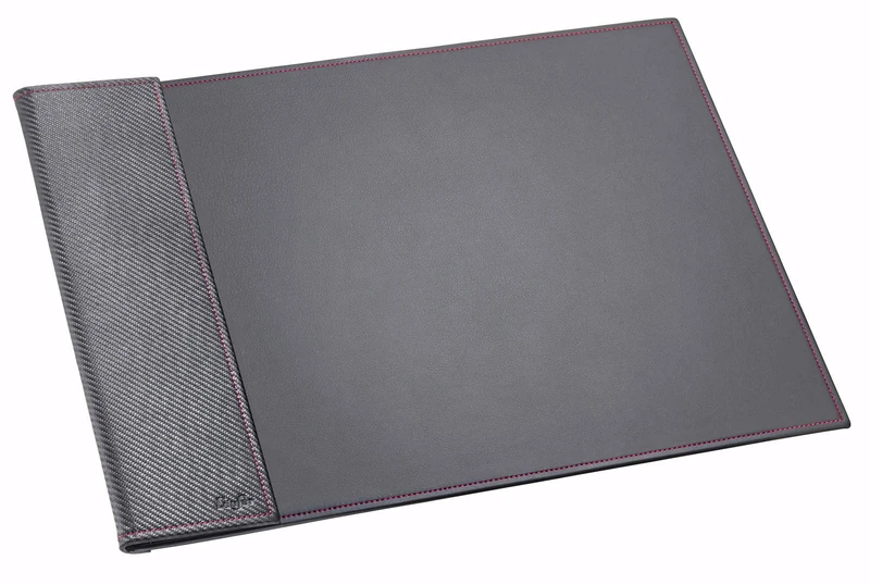 Runner 38057 Concerto Blotter 45 x 65 cm, Black/Pink Stitching