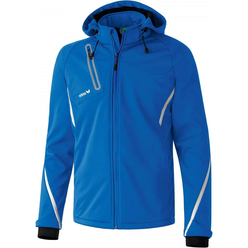 Erima Kids Outdoor Basics Softshell Function Jacket - New Royal/White, Size 128