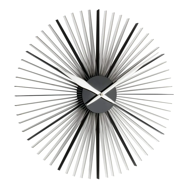 TFA 60.3023.01 wall clock - wall clocks (AA, Black, Transparent)