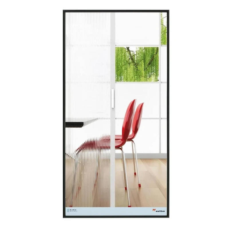 walther Design Picture Frame Black 50 x 100 cm Galeria Plastic Frame KB500H