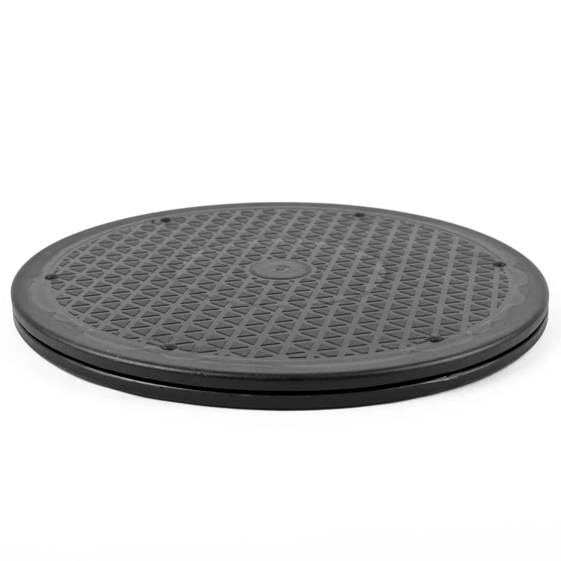 KOMODO 12" Inch multi Purpose 360 degree rotating platform / (300mm) 30 centimetre turntable/for use with TVs, computer monitors, laptop, plants, cake decorating, hifi speakers - lazy susan