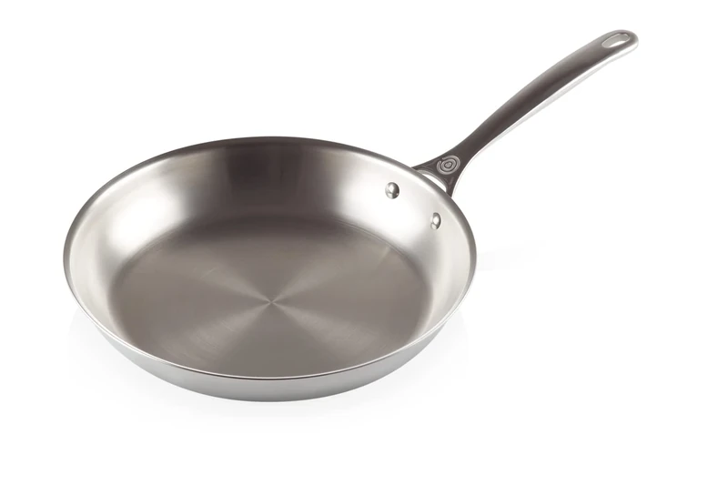 LE CREUSET 3-Ply Plus Stainless Steel 30cm Shallow Frying Pan, 96600230001600
