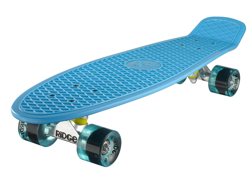 Ridge Skateboards Unisex's Big Brother Large Retro Cruiser, Blue/Clear Blue, 27 Inch 799872520