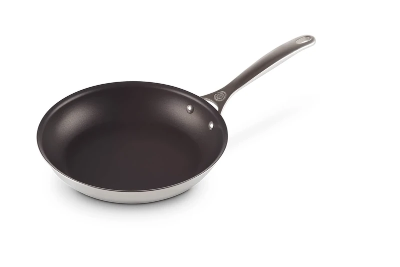 LE CREUSET 3-Ply Plus Stainless Steel 26cm Shallow Frying Pan, 96600226000000