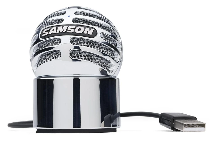 Samson SAMETEORITE Meteorite USB Condenser mic for computer recording, White