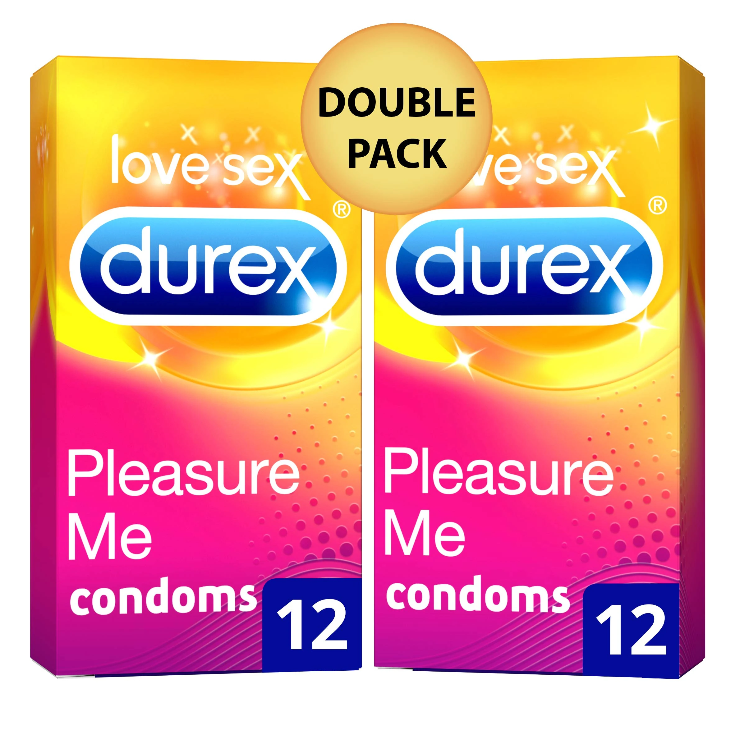 Durex Pleasure Me Condoms - Pack of 24