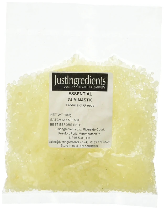 JustIngredients Essentials Mastic Gum, 100 g