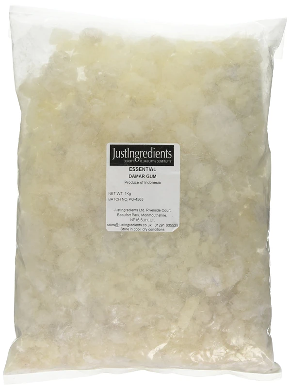 JustIngredients Essentials Damar Gum - 1 Kg Bulk Pack