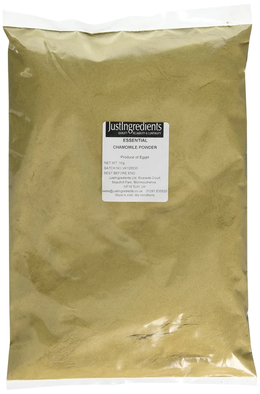 JustIngredients Essentials Chamomile Flowers German Powder 1 Kg