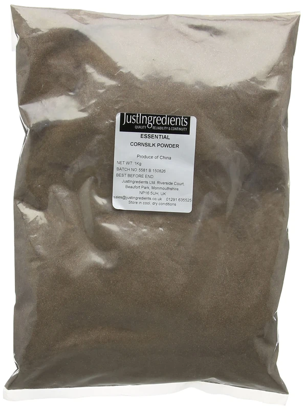 JustIngredients Essentials Cornsilk Powder, 1 kg